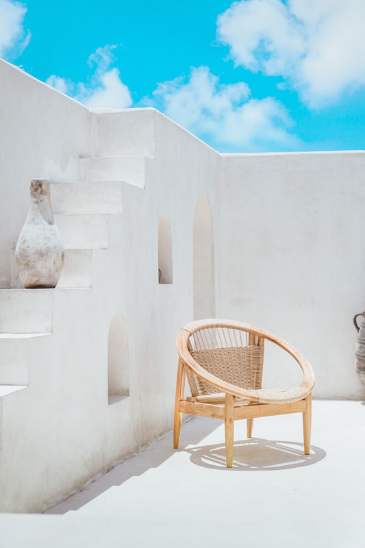 Rhea Indoor Outdoor Teak Lounge Chair