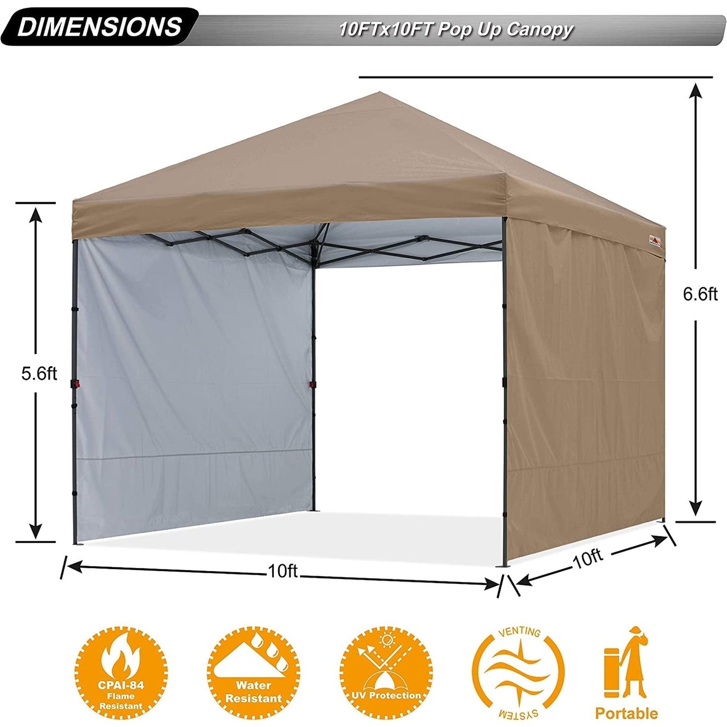 ABCCANOPY Durable Easy Pop up Canopy Tent Outdoor canopy tent