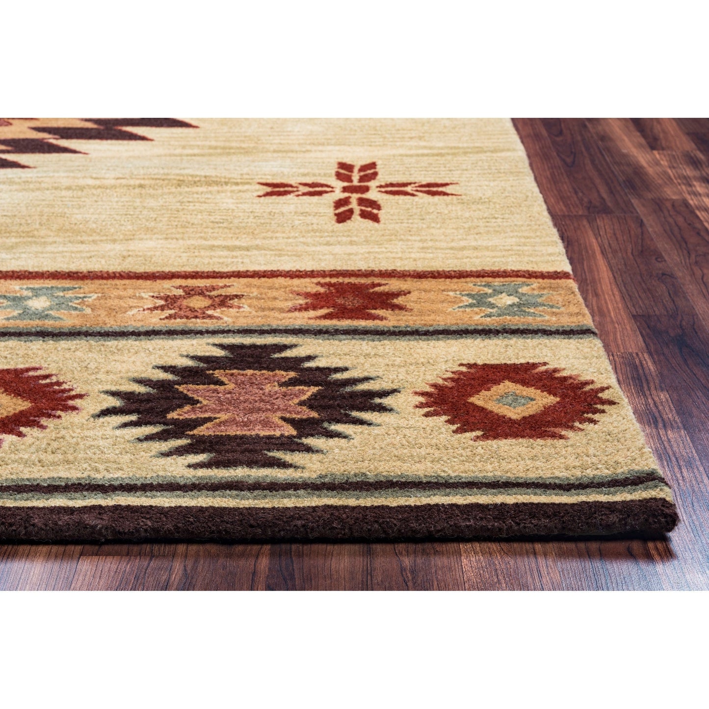 Alora Decor Ryder Southwestern Hand-tufted Wool Rug