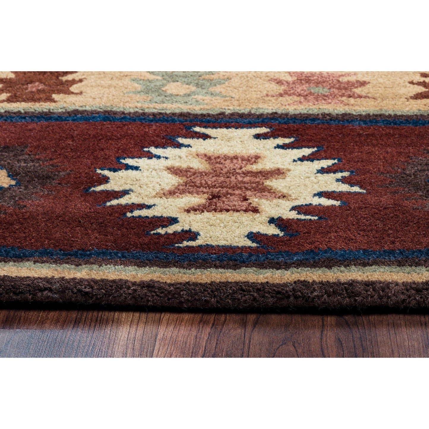 Alora Decor Ryder Southwestern Hand-tufted Wool Rug