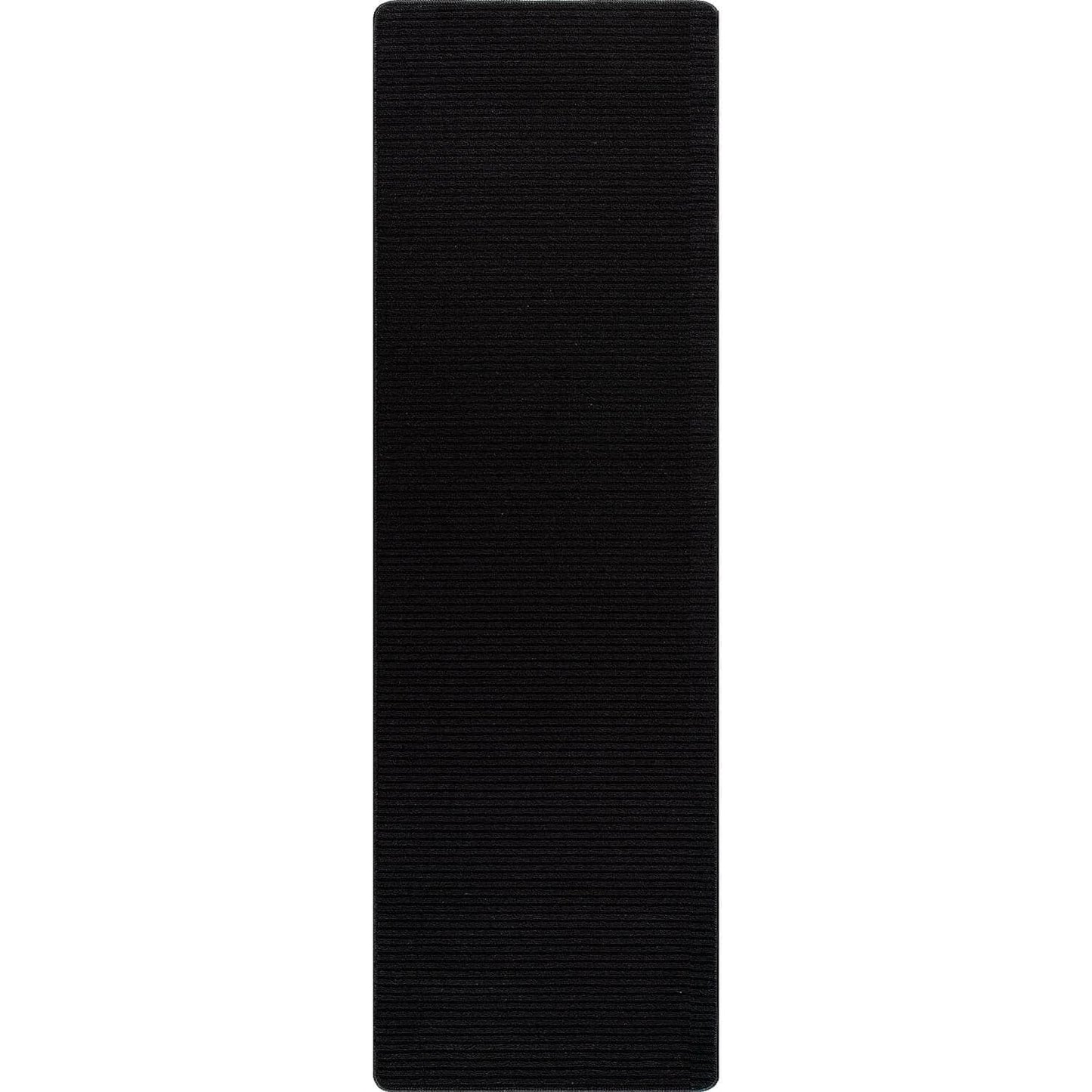 Beverly Rug Solid Color Non-Slip Rubber Back Washable Indoor Area Rug