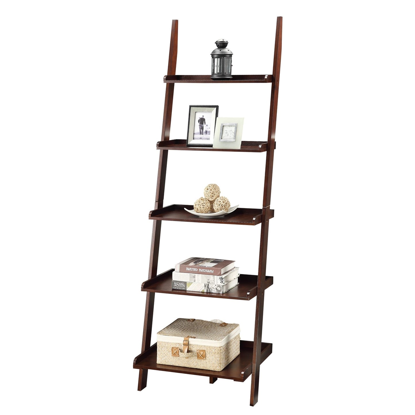 Convenience Concepts American Heritage Bookshelf Ladder