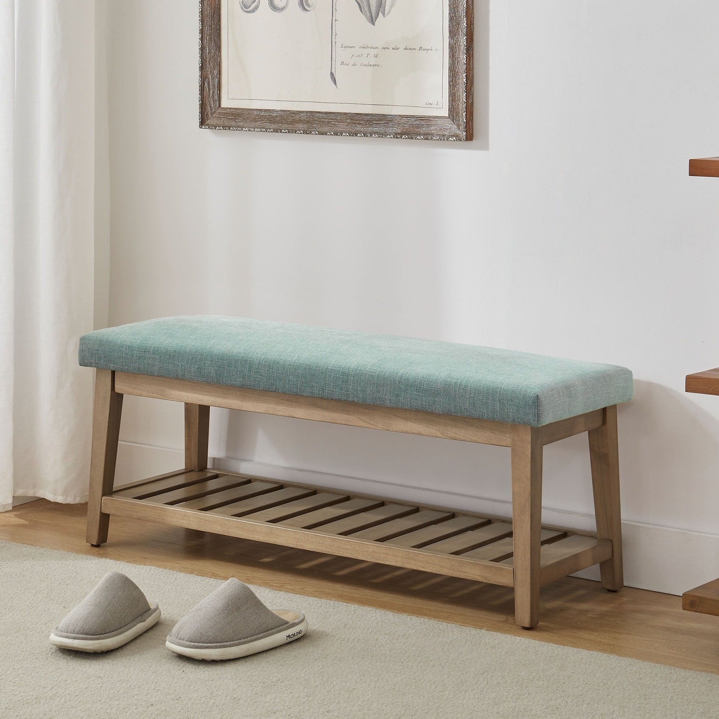 Entryway Shoe Bench Storage Bench Upholstered Bench