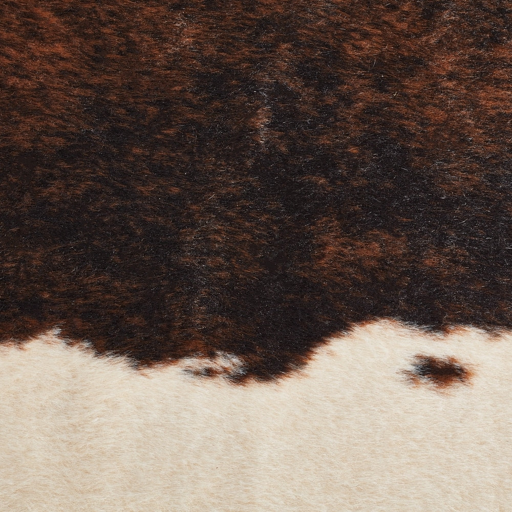 Alexander Home Yosemite Faux Cowhide Area Rug