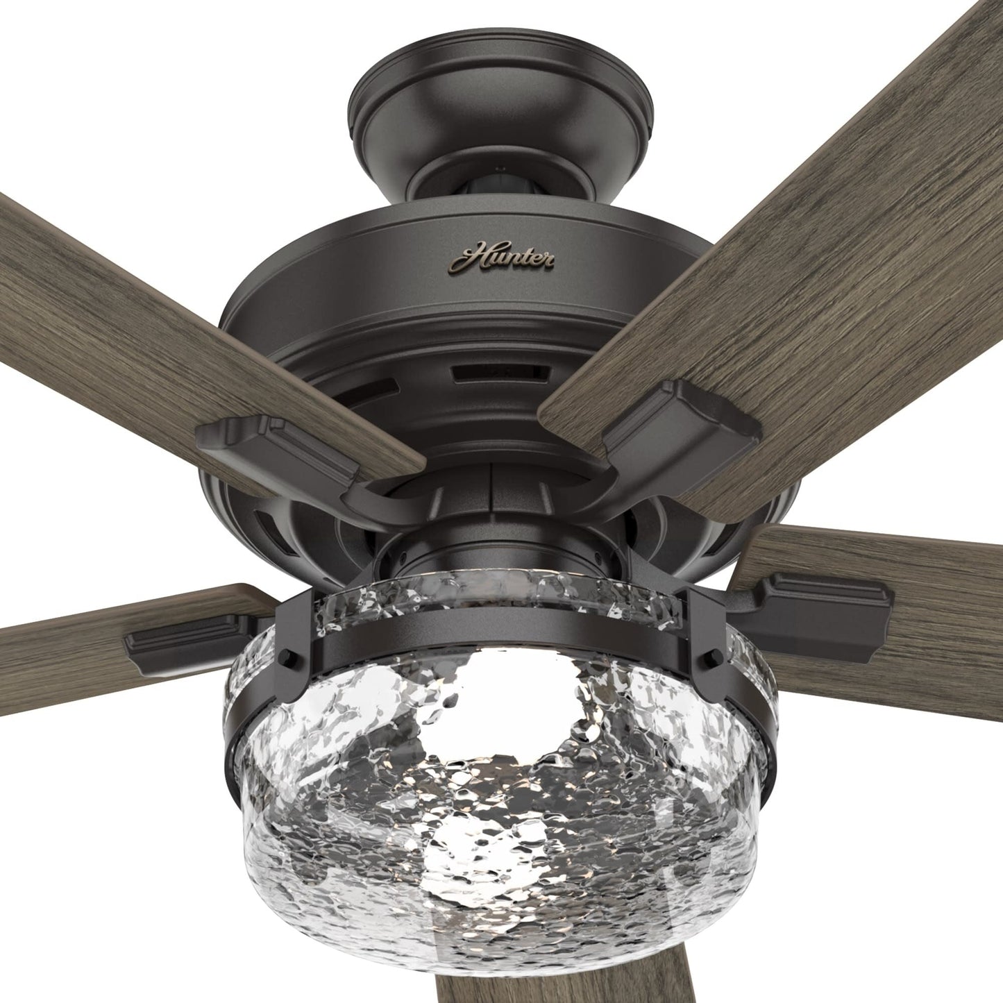 Hunter 52 Canyon Ridge Indoor / Outdoor Ceiling Fan LED Light, Handheld Remote - Farmhouse, Rustic, Industrial