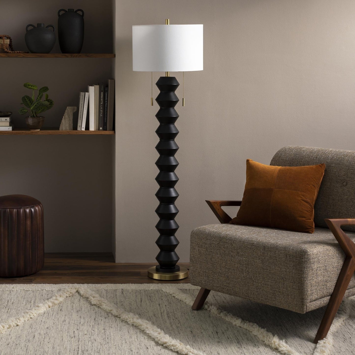 Livabliss Rogow Modern Accent Floor Lamp