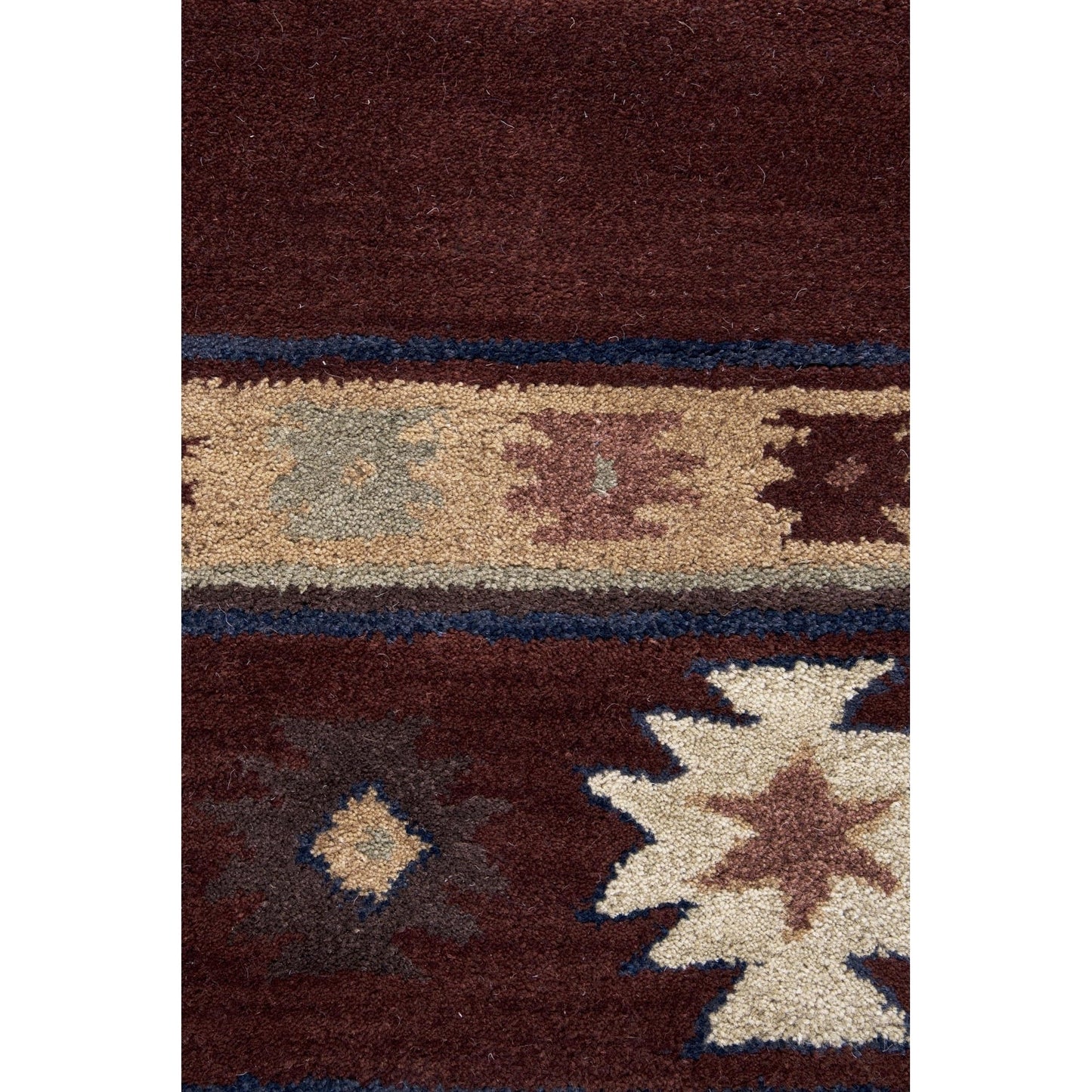 Alora Decor Ryder Southwestern Hand-tufted Wool Rug