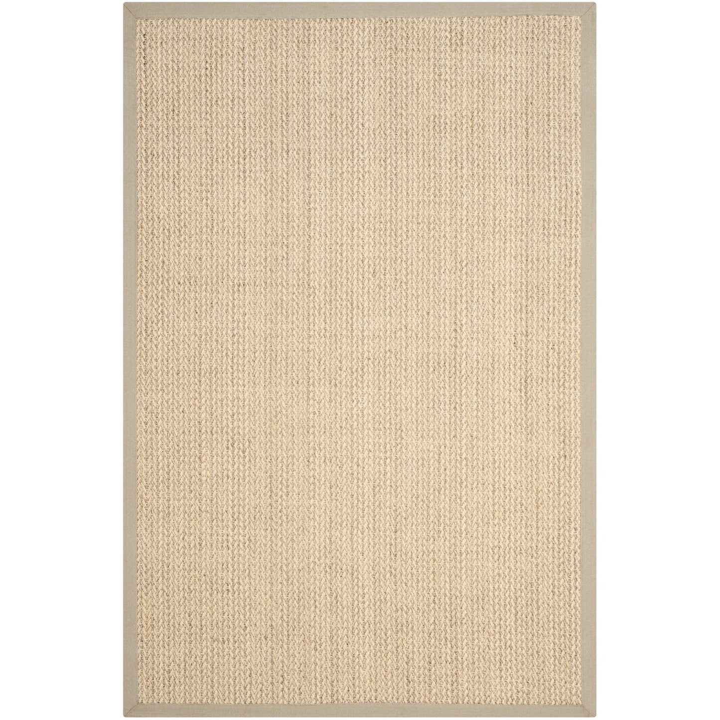SAFAVIEH Natural Fiber Evia Sisal & Wool Rug