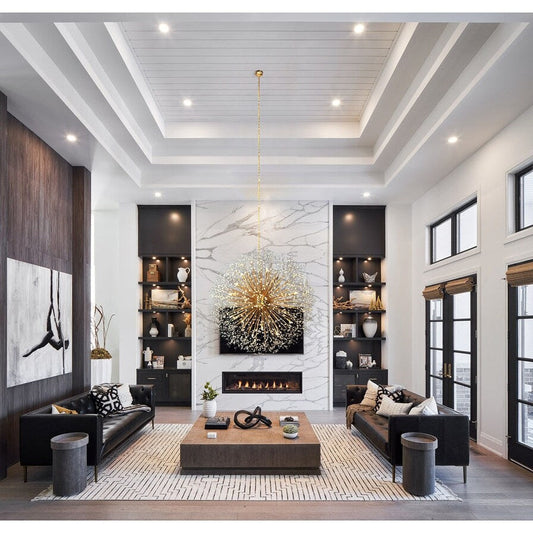 Starburst Chandelier 47 Wide Crystal Lighting Fixture