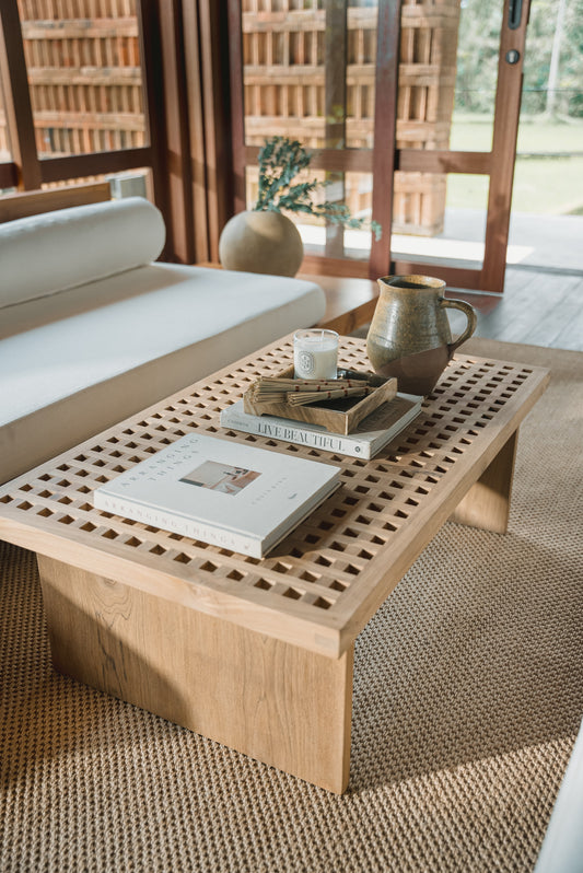 Tully Rectangle Teak Coffee Table