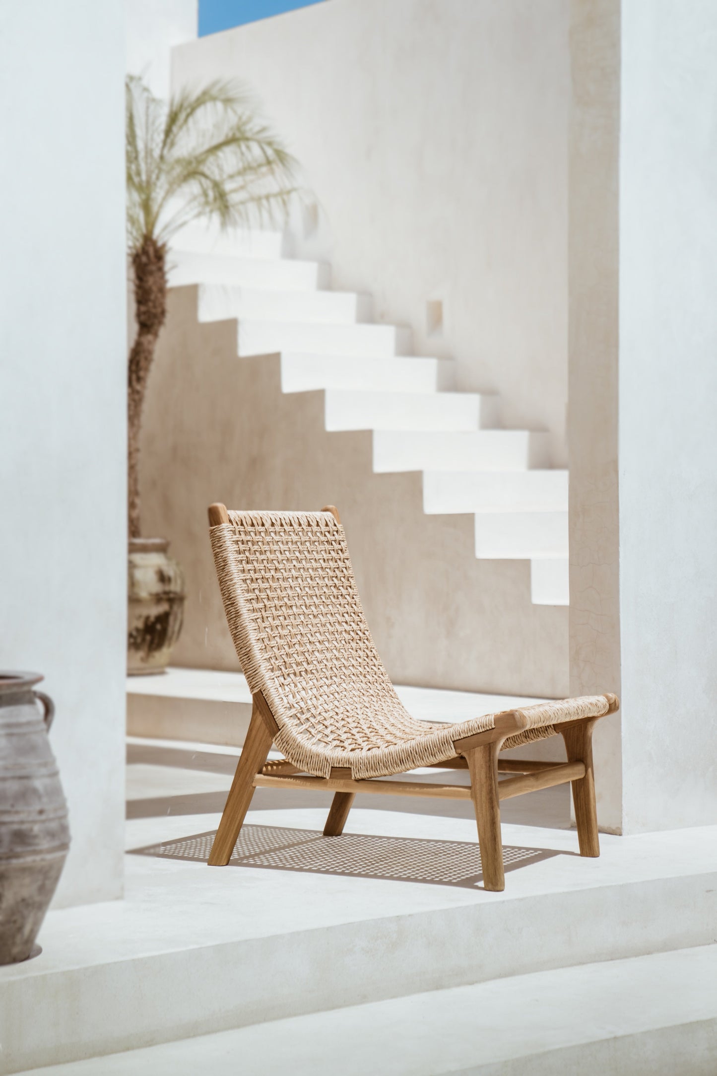 Kala  Indoor Outdoor Teak Lounge Chair