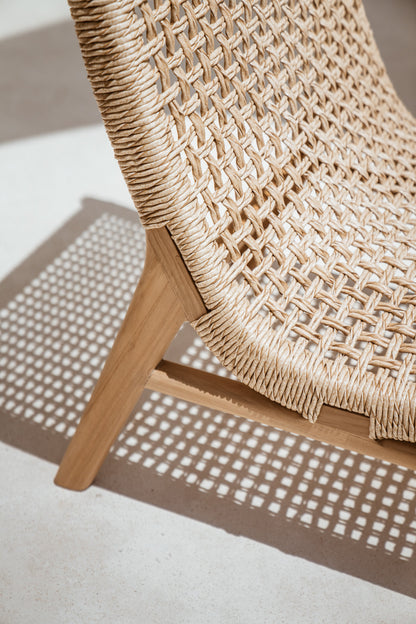 Kala  Indoor Outdoor Teak Lounge Chair