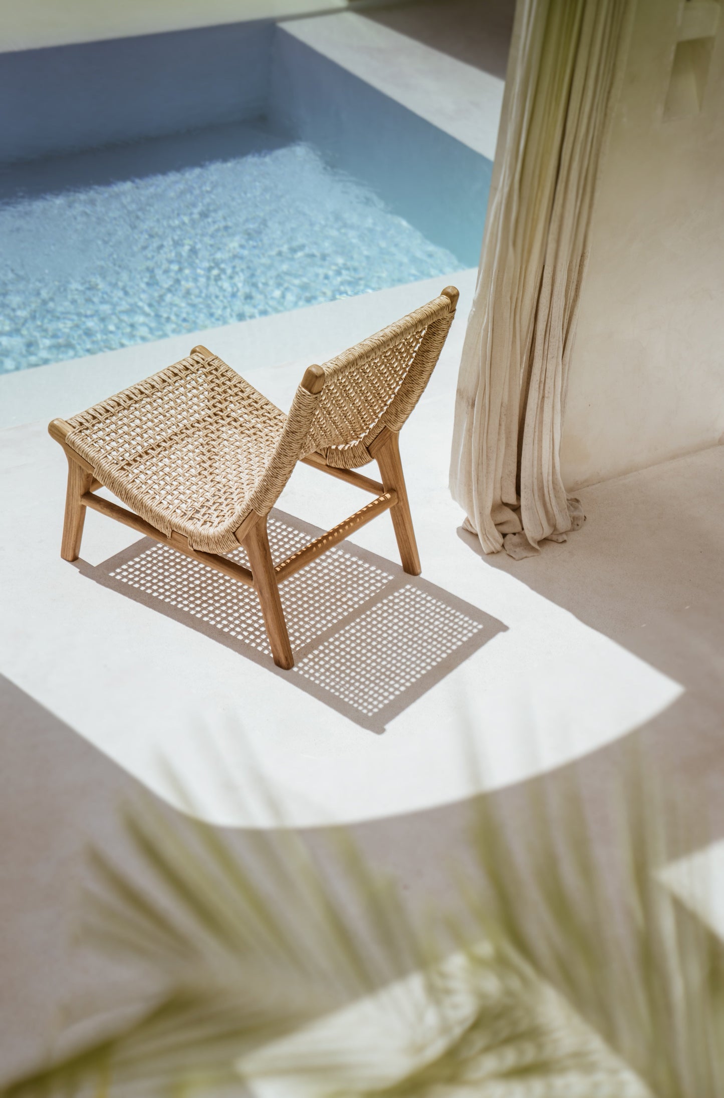 Kala  Indoor Outdoor Teak Lounge Chair