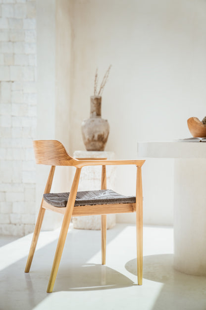 Wulan Indoor Outdoor Teak Dining Chair