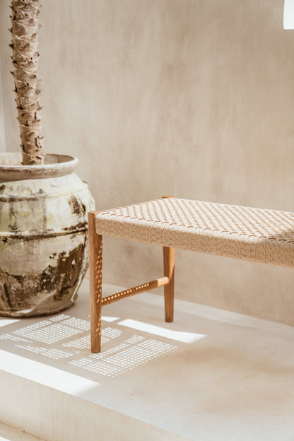 Dahlia Indoor Outdoor Teak Bench