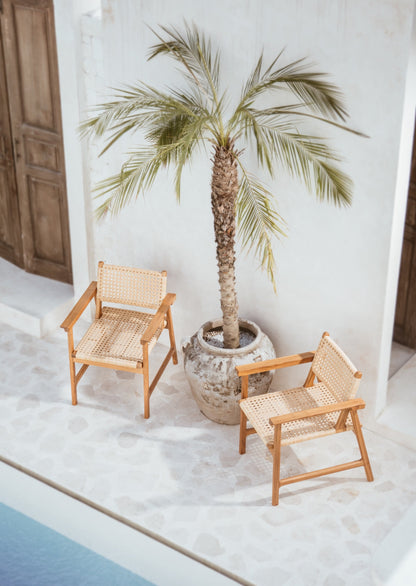 Jeeva Indoor Outdoor Teak Dining Chair