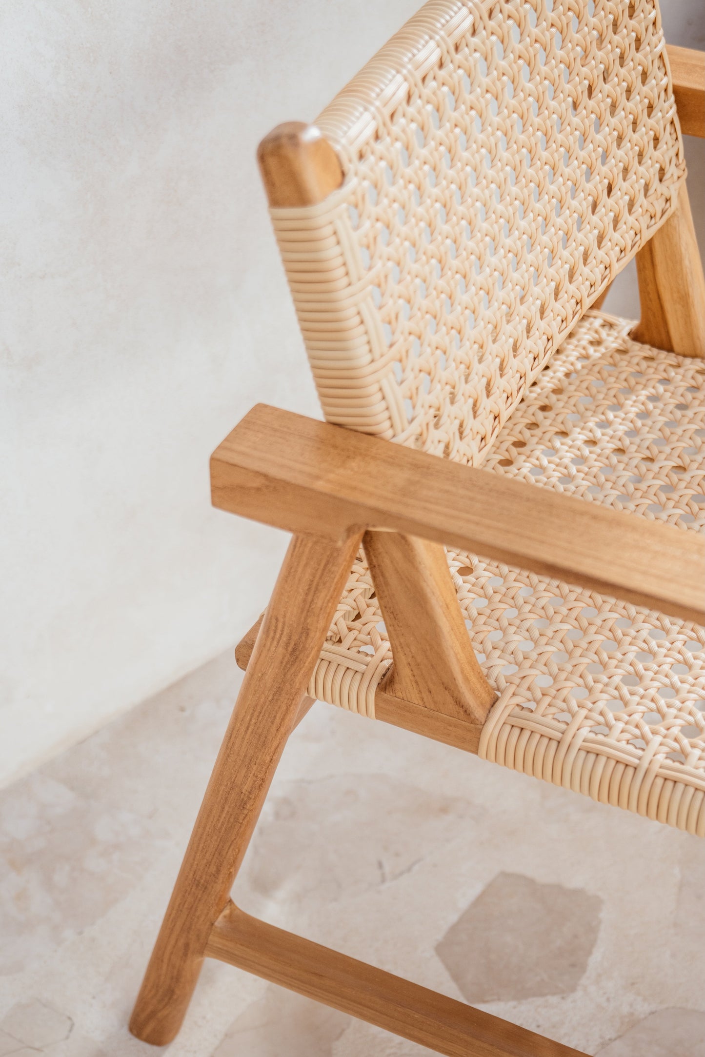 Jeeva Indoor Outdoor Teak Dining Chair