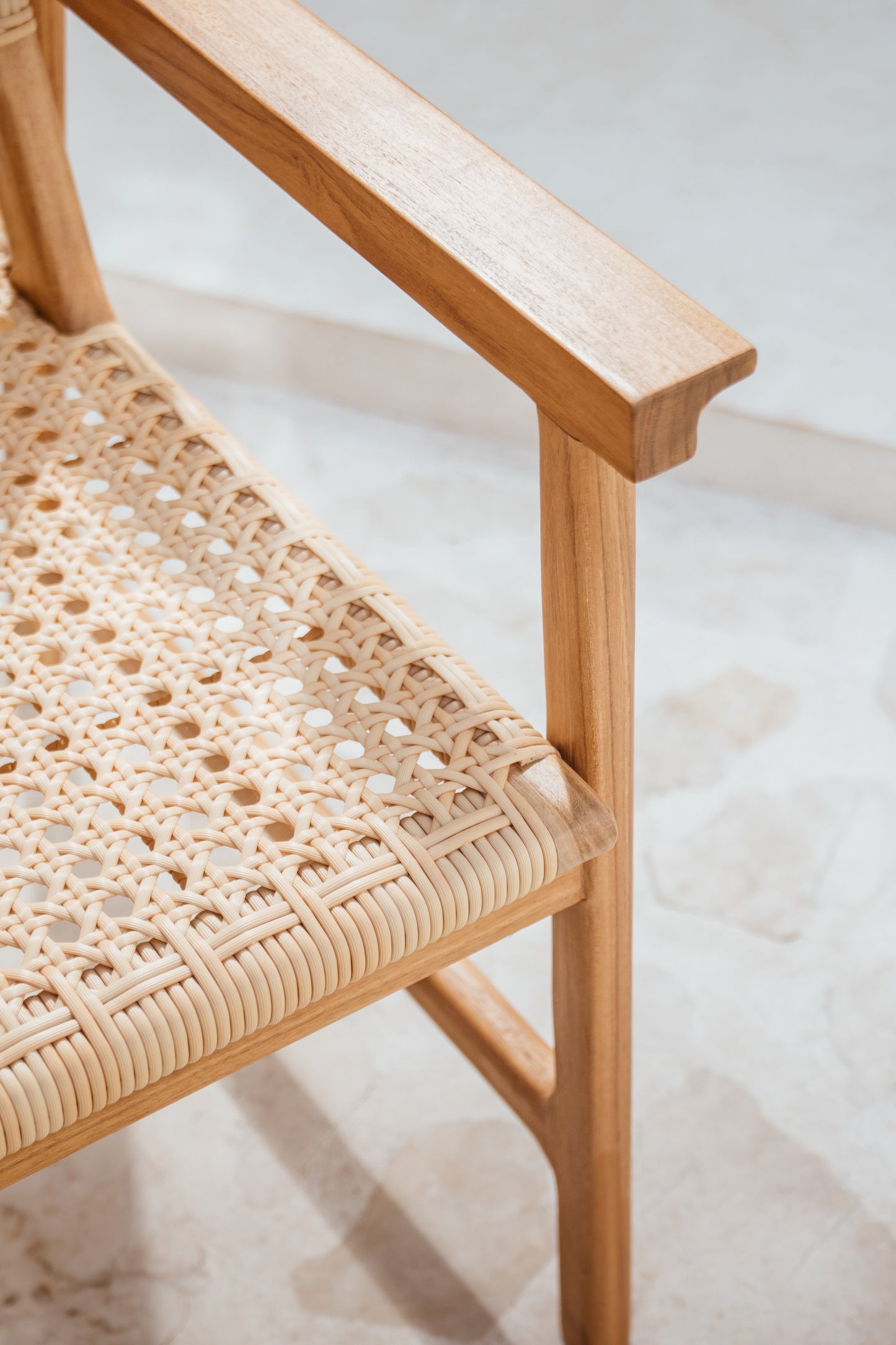 Jeeva Indoor Outdoor Teak Dining Chair