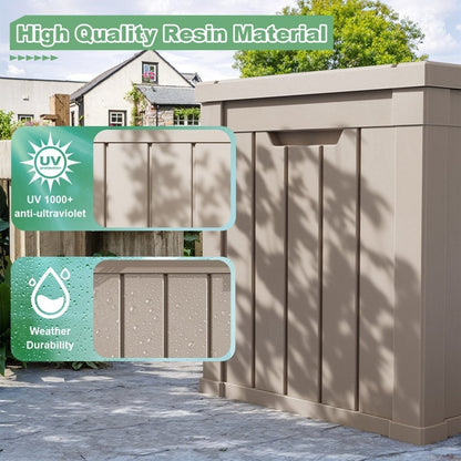 Outdoor Patio Storage Resin Lockable Deck Box