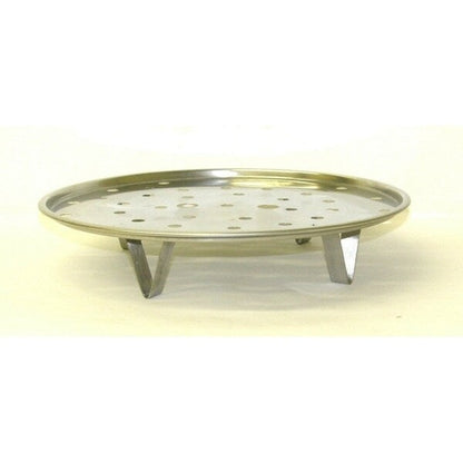 80QT Heavy Duty Stainless Steel Stock Pot with Steamer Rack