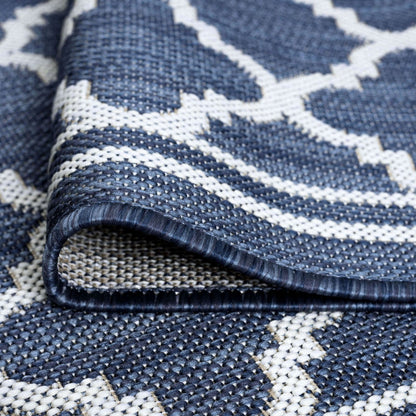 Exo Coastal Geometric Indoor/Outdoor Area Rug