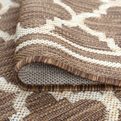 Exo Coastal Geometric Indoor/Outdoor Area Rug