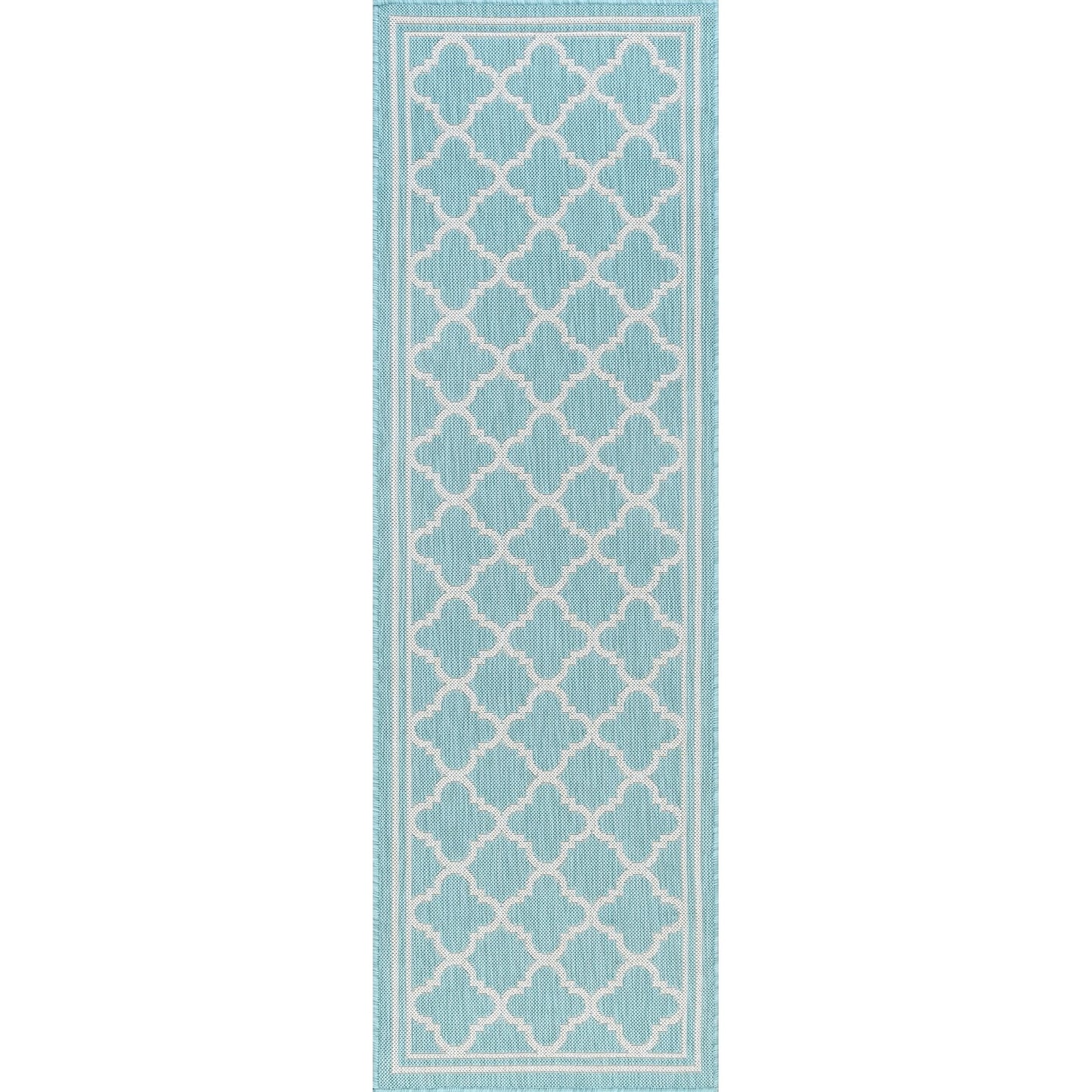Exo Coastal Geometric Indoor/Outdoor Area Rug