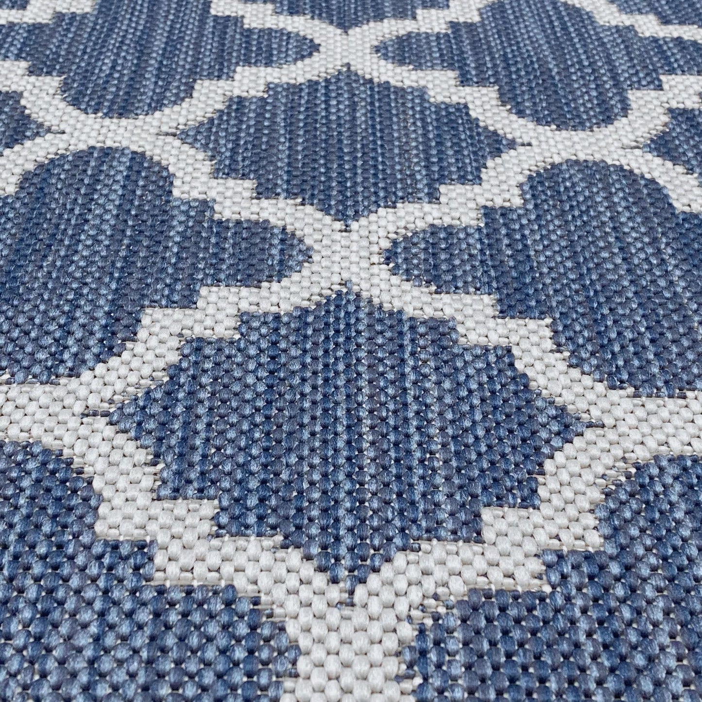 Exo Coastal Geometric Indoor/Outdoor Area Rug