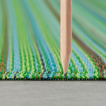 Sundown Beach Stripe Indoor/Outdoor Area Rug