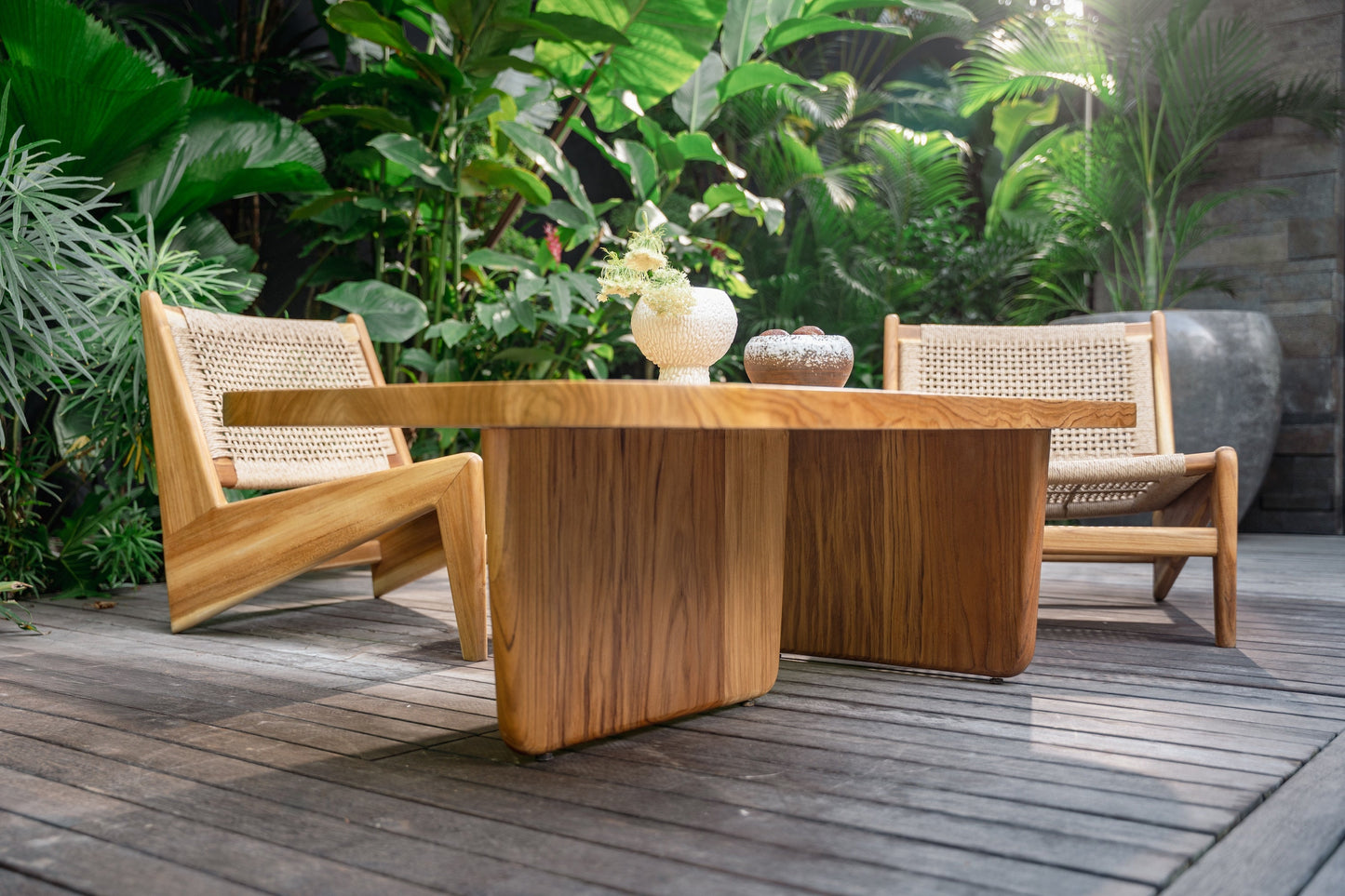 Casa Rectangle Teak Coffee Table
