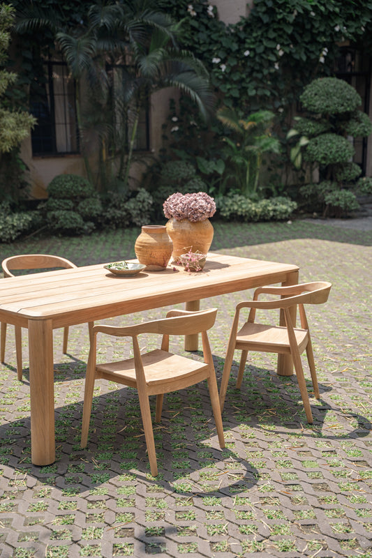 Nala Outdoor Teak Dining Table
