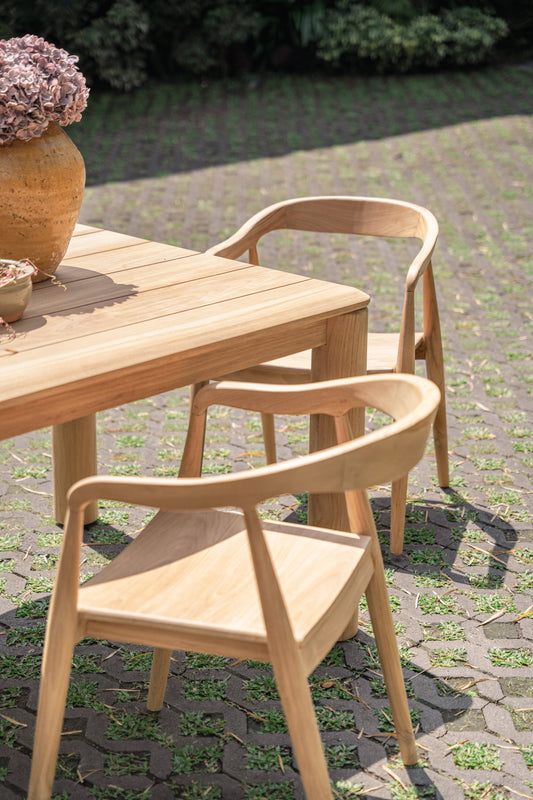 Kayu Indoor Outdoor Teak Dining Chair