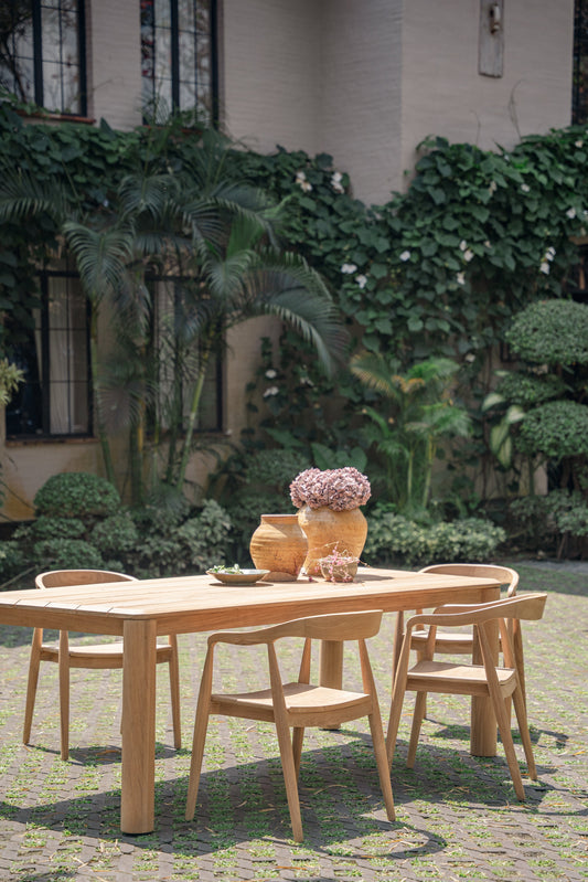 Kayu Indoor Outdoor Teak Dining Chair