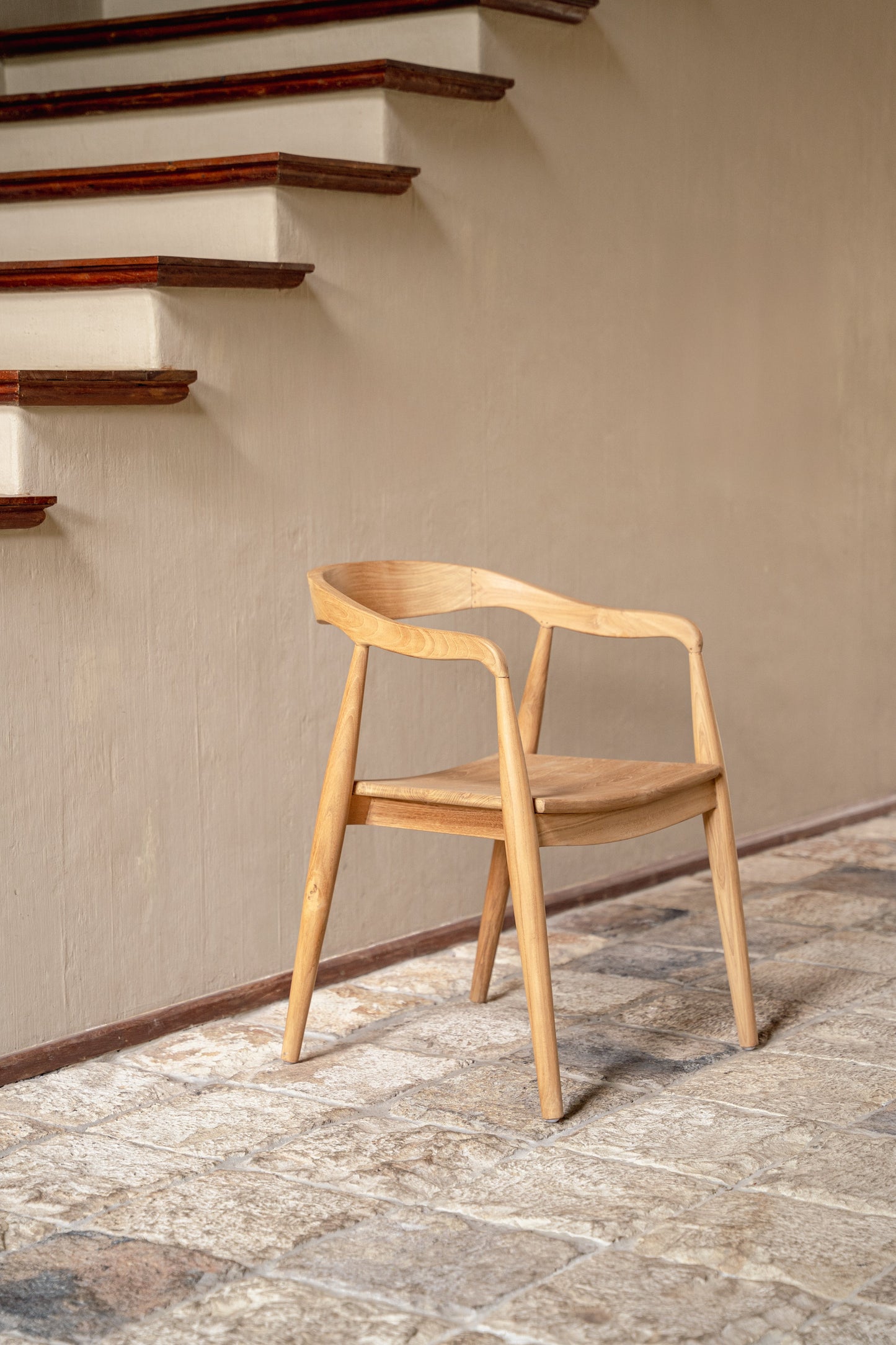 Kayu Indoor Outdoor Teak Dining Chair