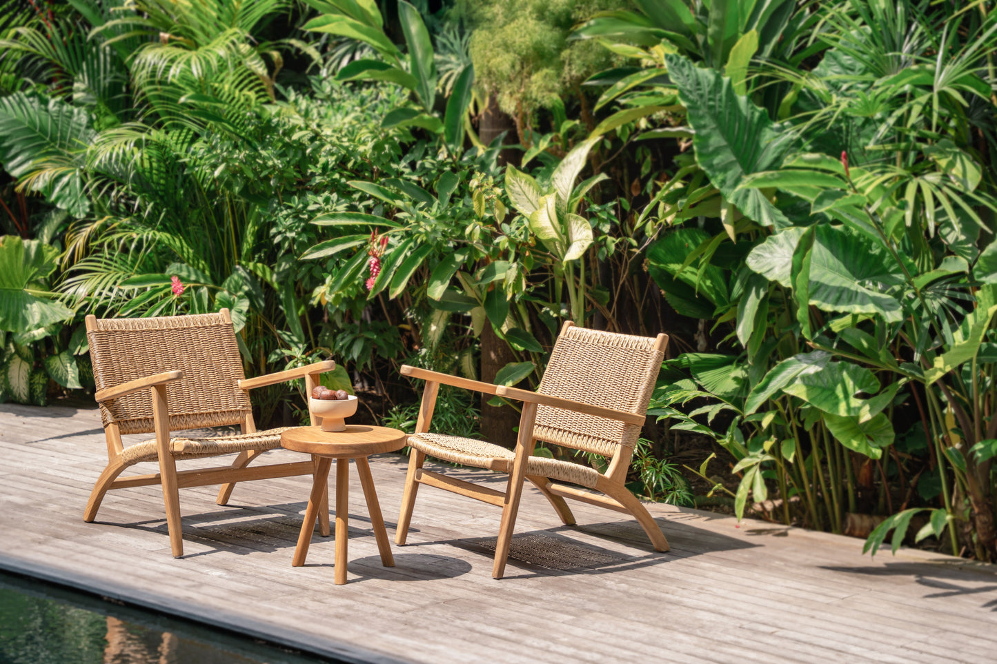 Tiga Teak Side Table