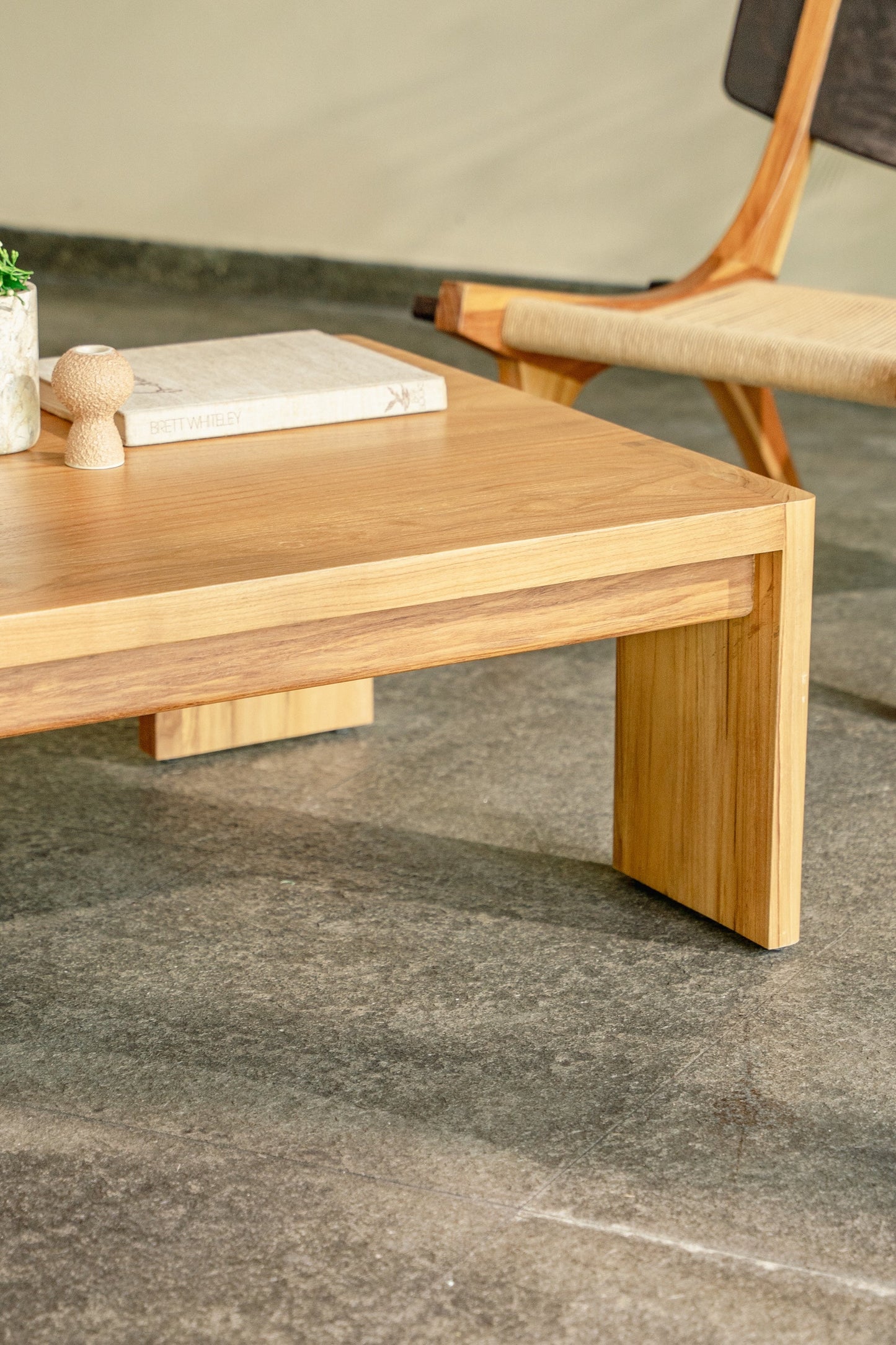 Celia Rectangle Teak Coffee Table