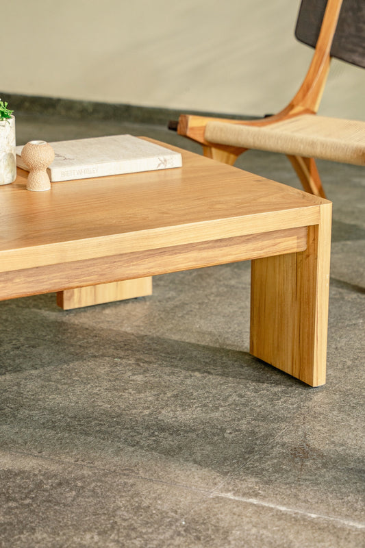 Celia Rectangle Teak Coffee Table