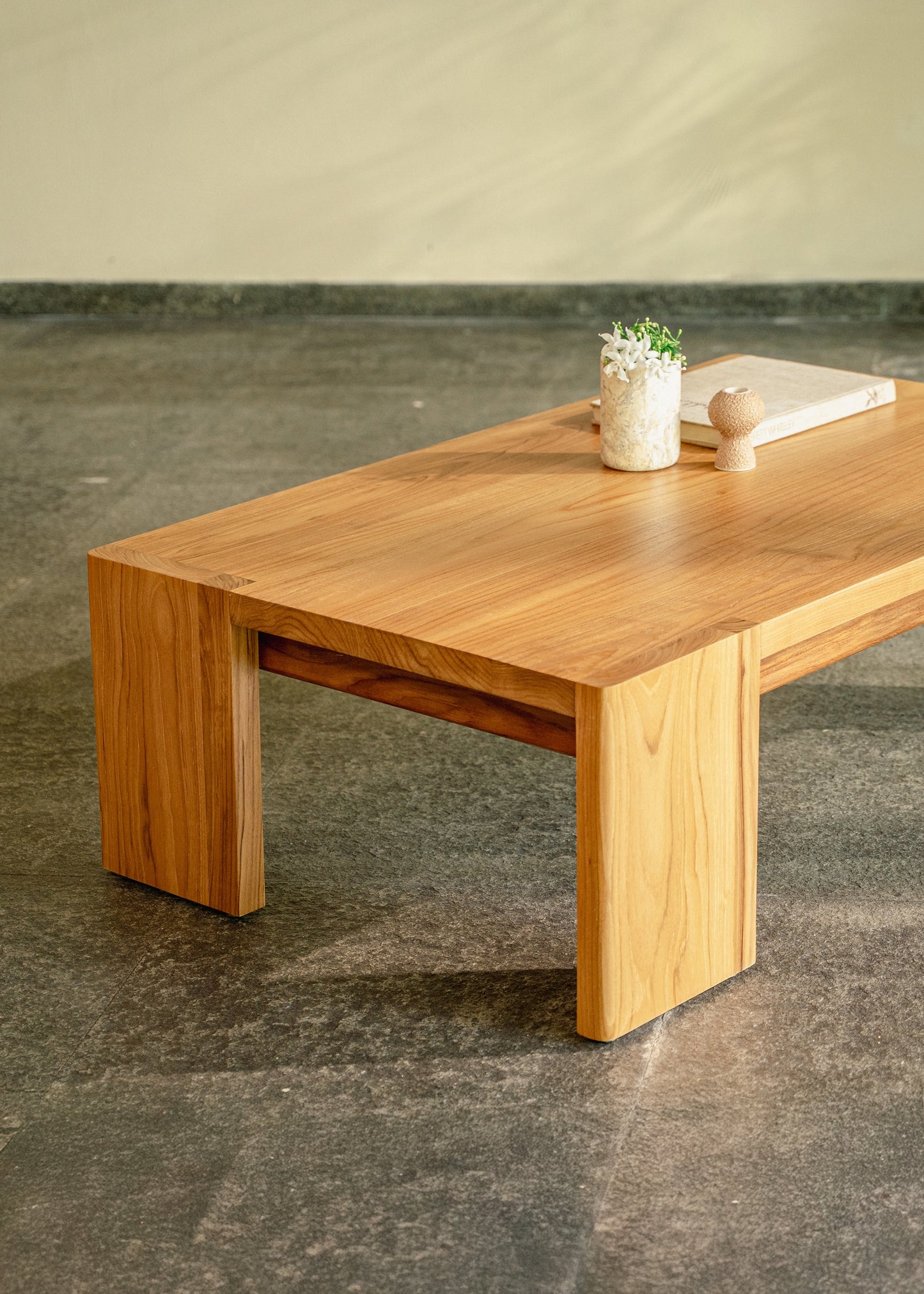 Celia Rectangle Teak Coffee Table