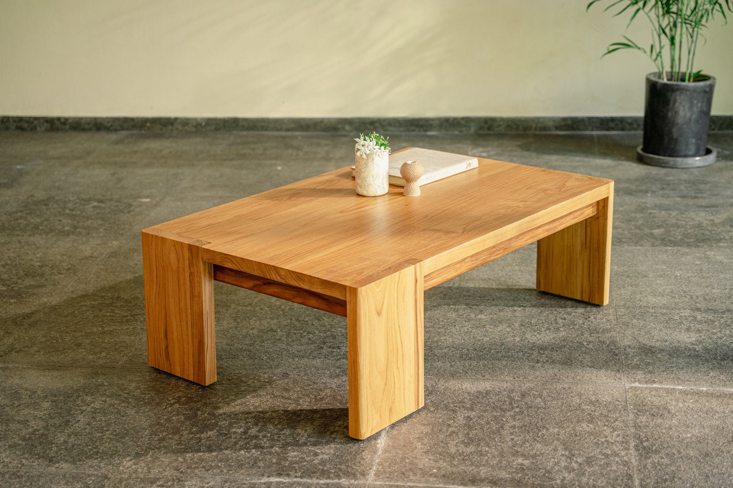 Celia Rectangle Teak Coffee Table