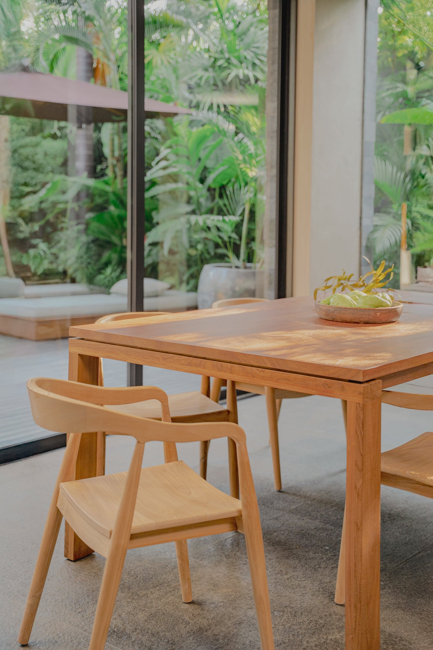 Hara Rectangle Teak Dining Table