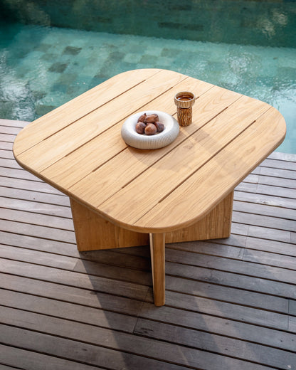 Darma Square Outdoor Teak Dining Table