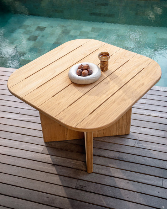 Darma Square Outdoor Teak Dining Table