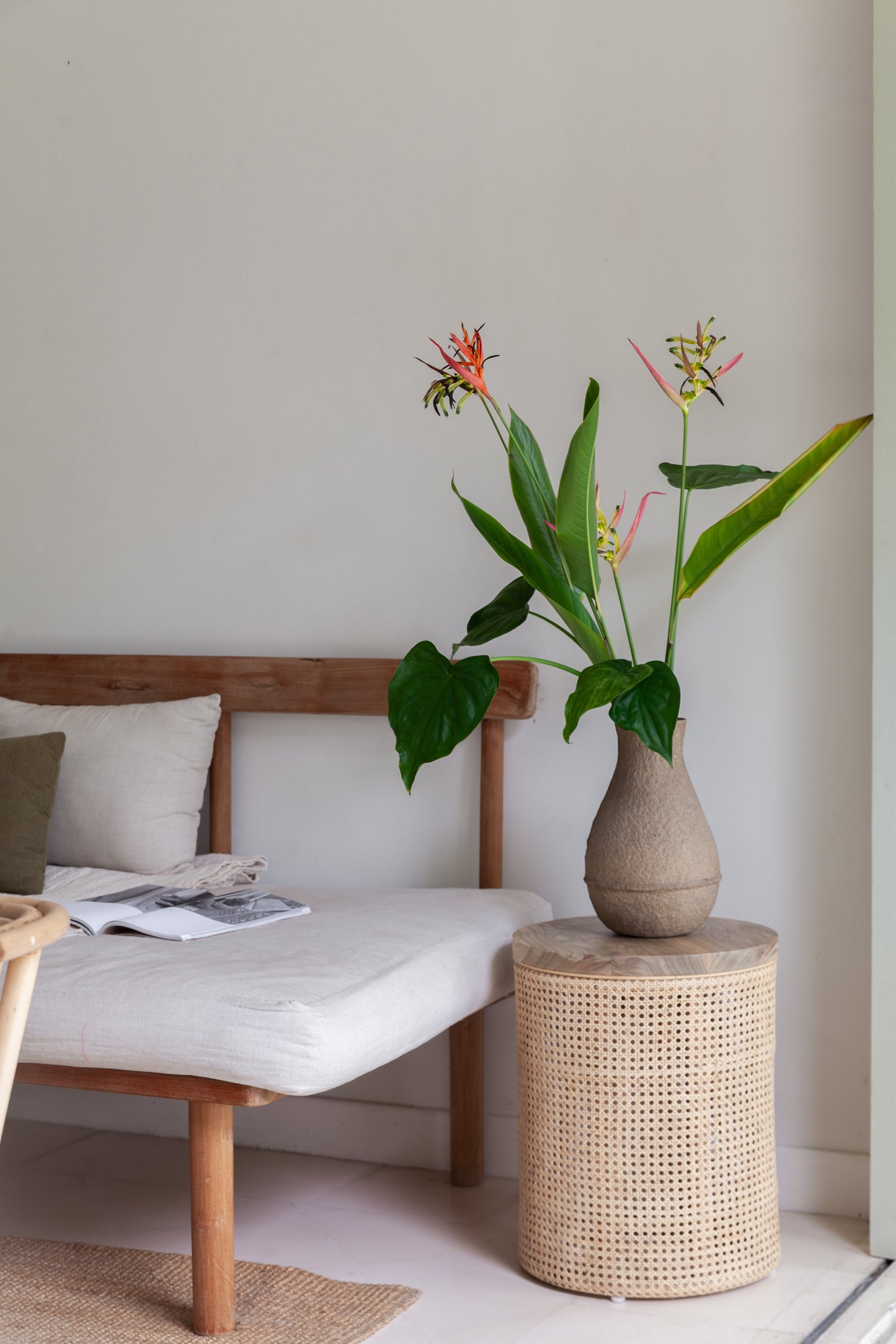 Uma Rattan Side Table