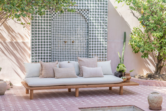 Sepoi Indoor Outdoor Teak  Daybed