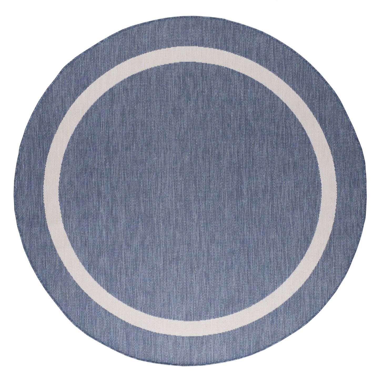 Beverly Rug Modern Bordered Indoor Outdoor Rug, Outside Carpet for Patio, Deck, Porch