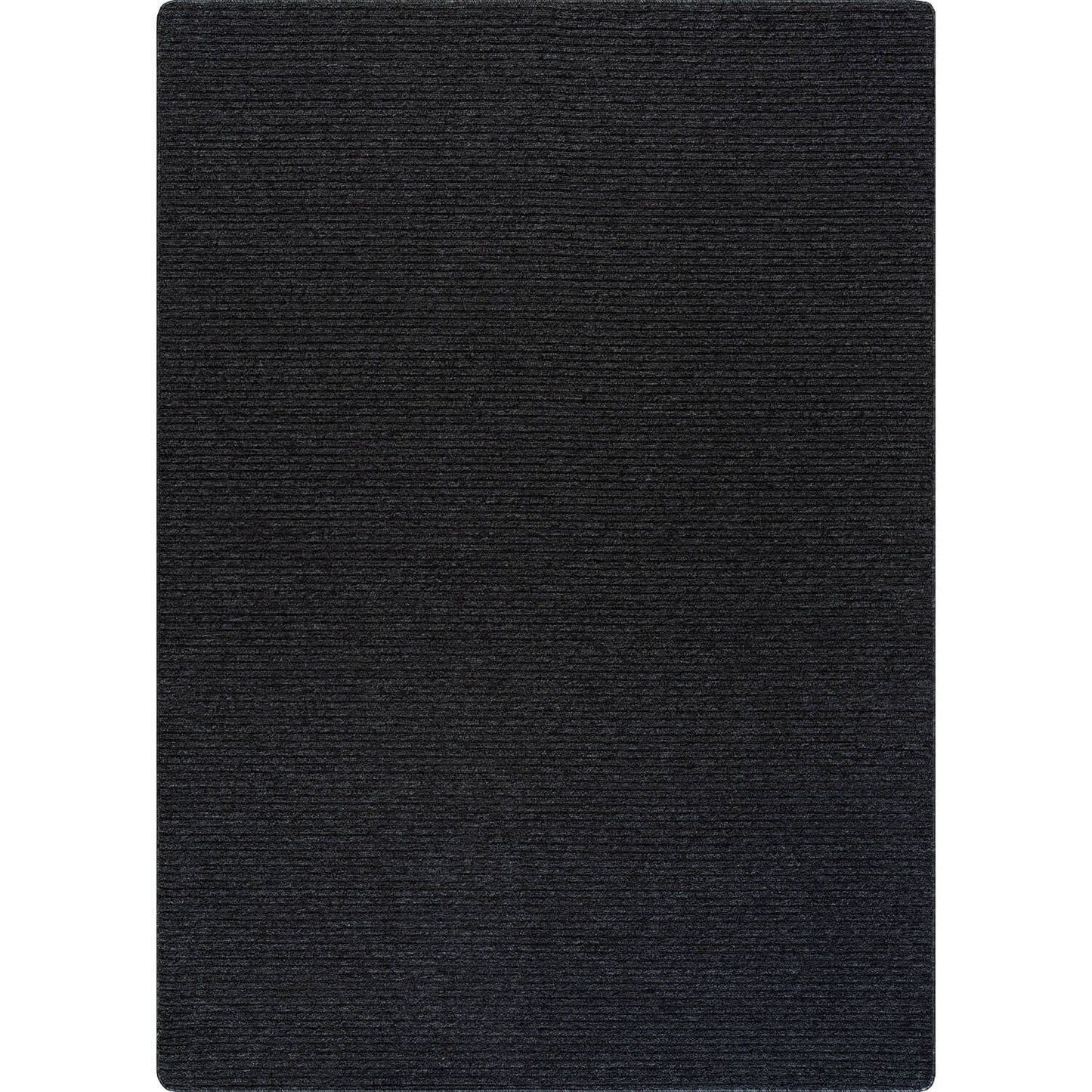Beverly Rug Solid Color Non-Slip Rubber Back Washable Indoor Area Rug