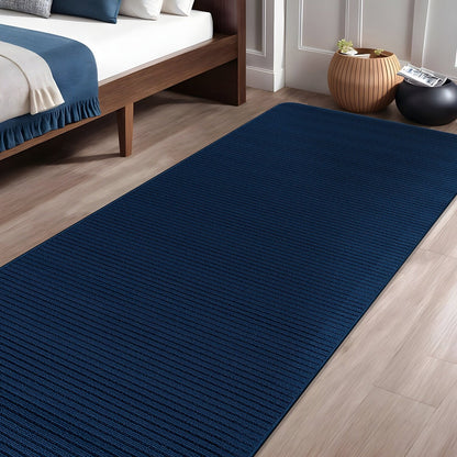 Beverly Rug Solid Color Non-Slip Rubber Back Washable Indoor Area Rug