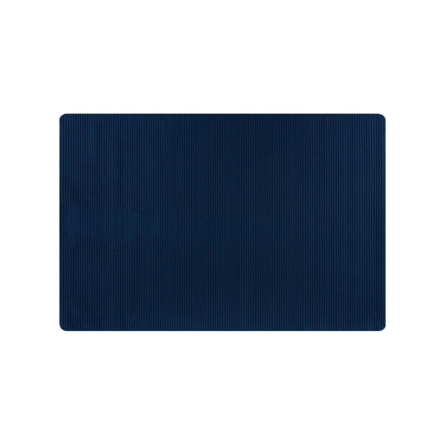 Beverly Rug Solid Color Non-Slip Rubber Back Washable Indoor Area Rug