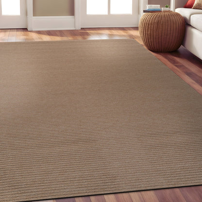 Beverly Rug Solid Color Non-Slip Rubber Back Washable Indoor Area Rug