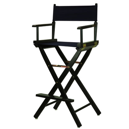 Black Frame 30-inch Director's Chair